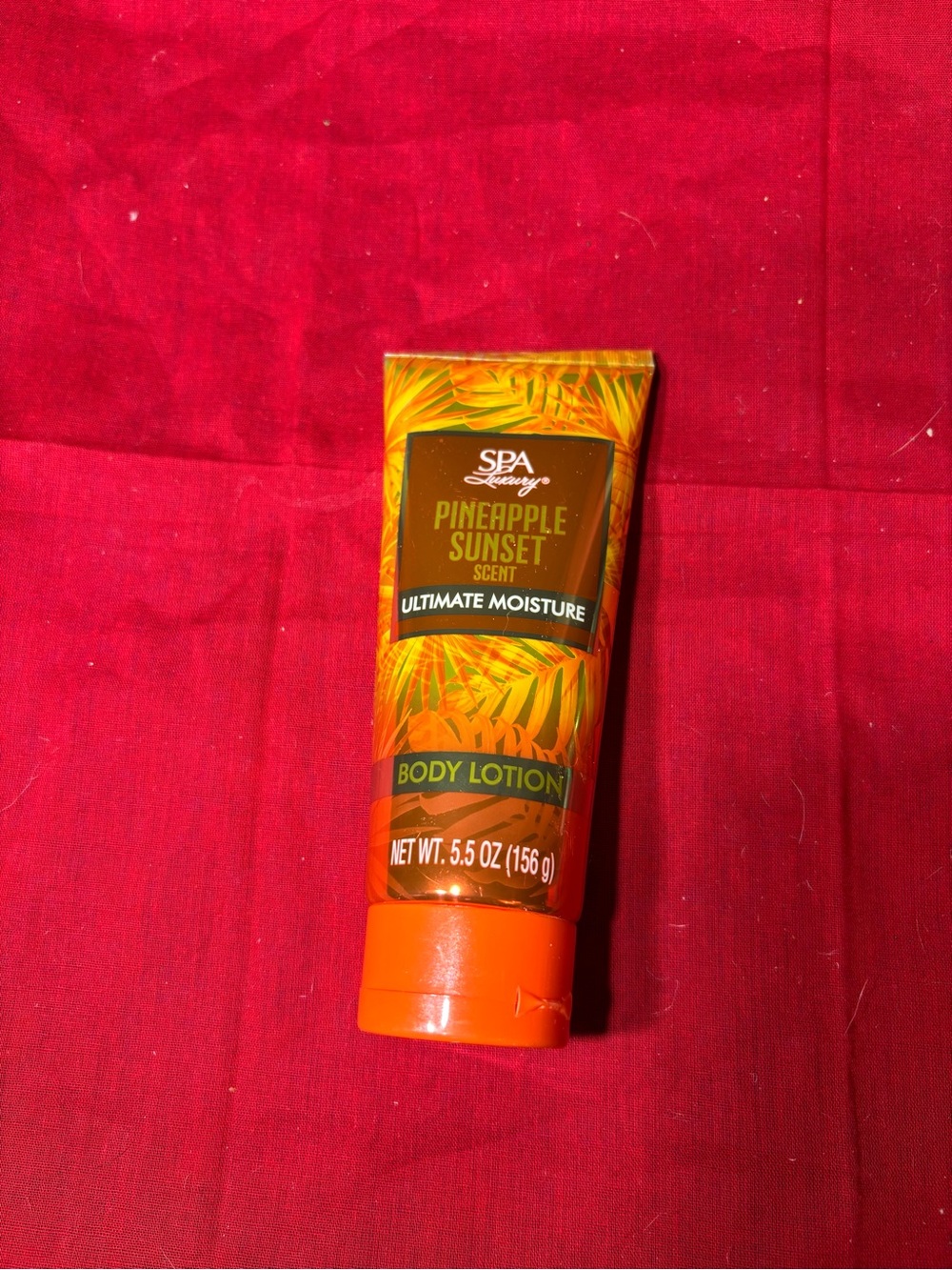 New Pineapple Sunset Body Lotion - Orange